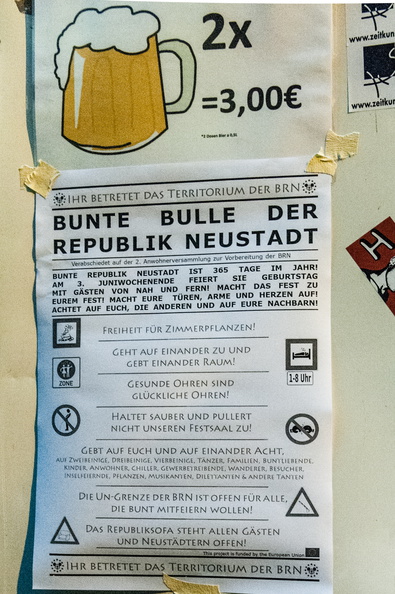 Bunte Republik Neustadt - Dresdens berühmtes Stadtteilfest im Szeneviertel am 15.06.12