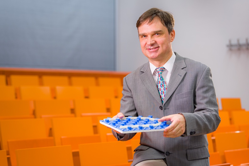 Prof. Dr. Jens Lampert, Professur Regenerative Energiesysteme, am 26.03.21.