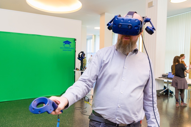 Immersive Hochschule der HTW Dresden bei den VR/AR Learning Days am 20.03.24.