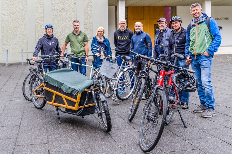 Stadtradeln "Team HTW Dresden" am 13.09.24.